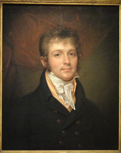 Portrait of Edward Shippen Burd of Philadelphia by Rembrandt Peale